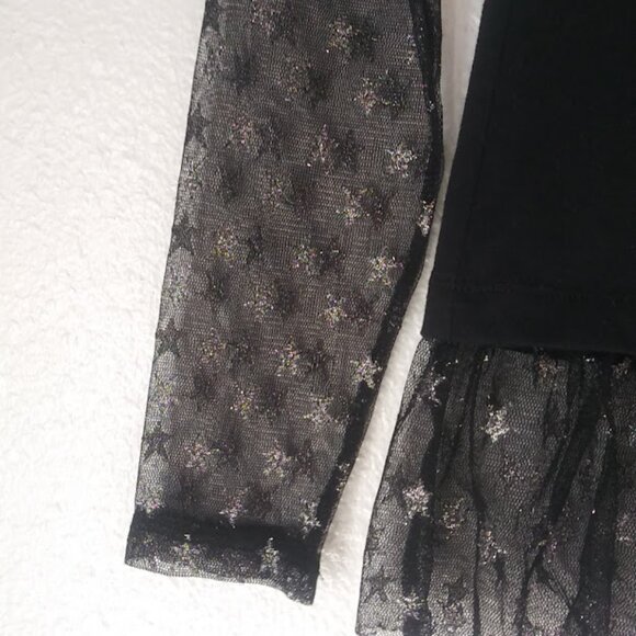 Arizona Jeans Company girl's size M 10/12 black and red top - Picture 4 of 16